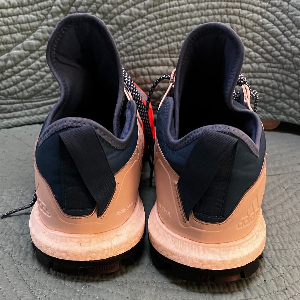 ADIDAS RESPONSE TRAIL BOOST IN CORE BLUE AND ENERGY ORANGE - Picture 3 of 8